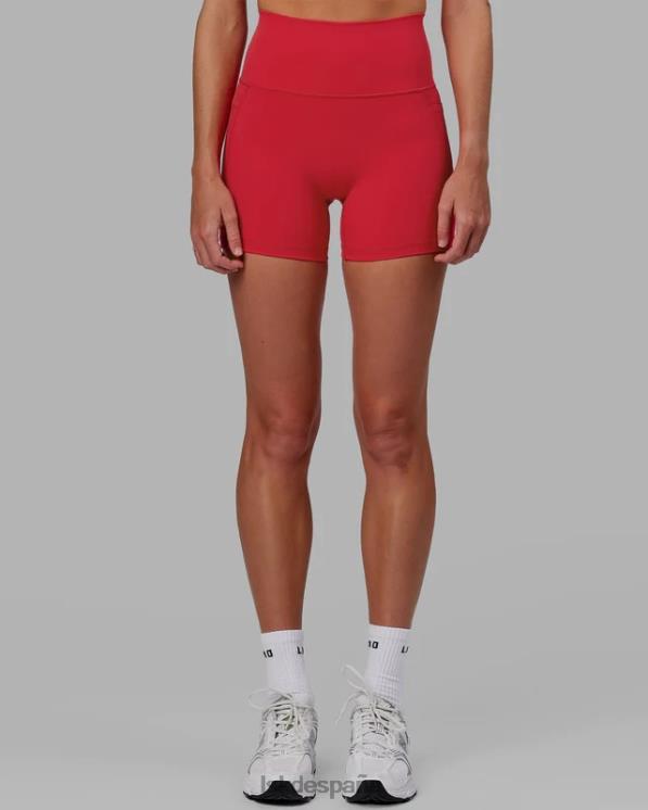 LSKD mujer fusion x-length short - escarlata 8T6NZ630 vestir