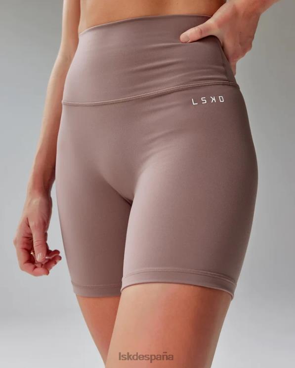 LSKD mujer pantalón corto base 2.0 de largo medio - taupe profundo 8T6NZ653 vestir