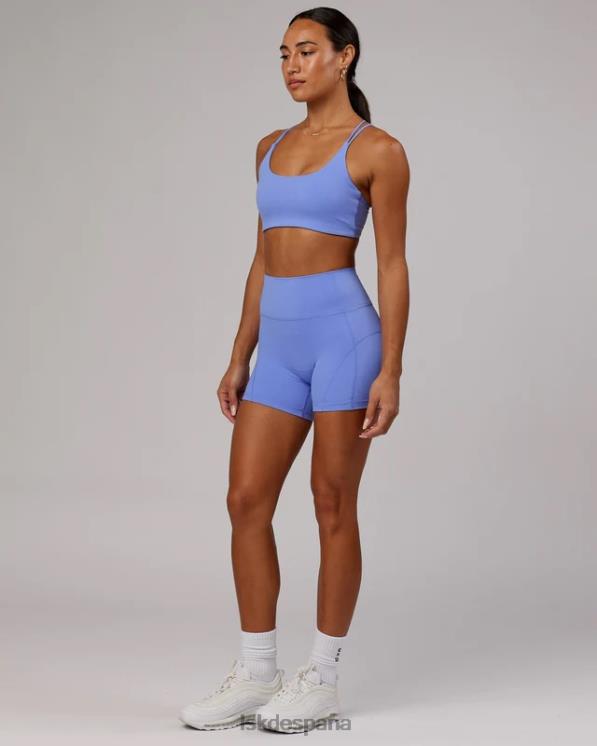 LSKD mujer pantalón corto bend x-length - indulgent blue 8T6NZ694 vestir