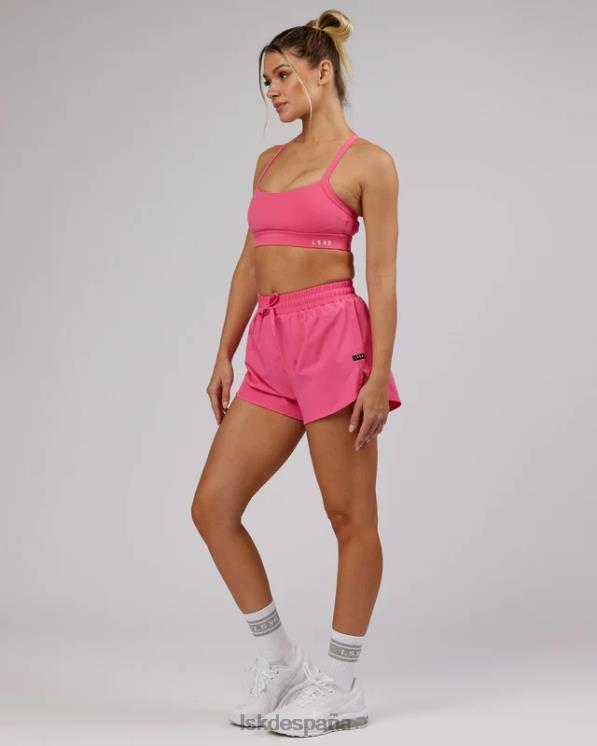 LSKD mujer pantalón corto de entrenamiento funcional - flamenco 8T6NZ781 vestir