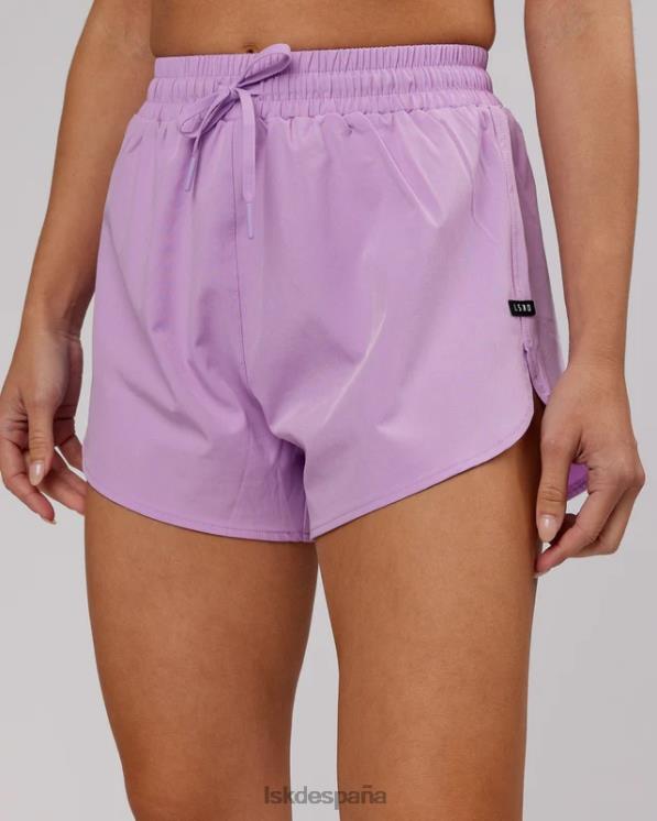 LSKD mujer pantalón corto de entrenamiento funcional - lila 8T6NZ777 vestir
