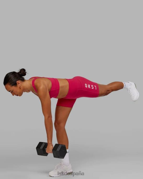 LSKD mujer pantalón corto de longitud media rep - boysenberry 8T6NZ624 vestir