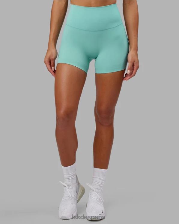 LSKD mujer pantalón corto elixir x-length - azul nilo 8T6NZ684 vestir