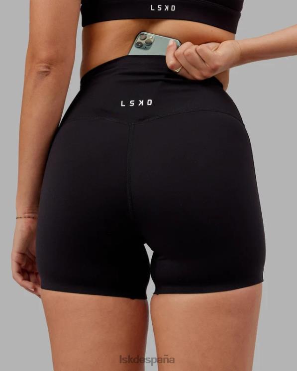LSKD mujer pantalón corto elixir x-length - negro 8T6NZ555 vestir