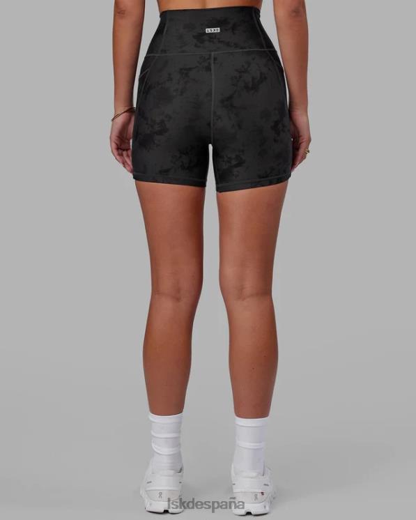 LSKD mujer pantalón corto fusion x-length - tie-dye negro 8T6NZ588 vestir