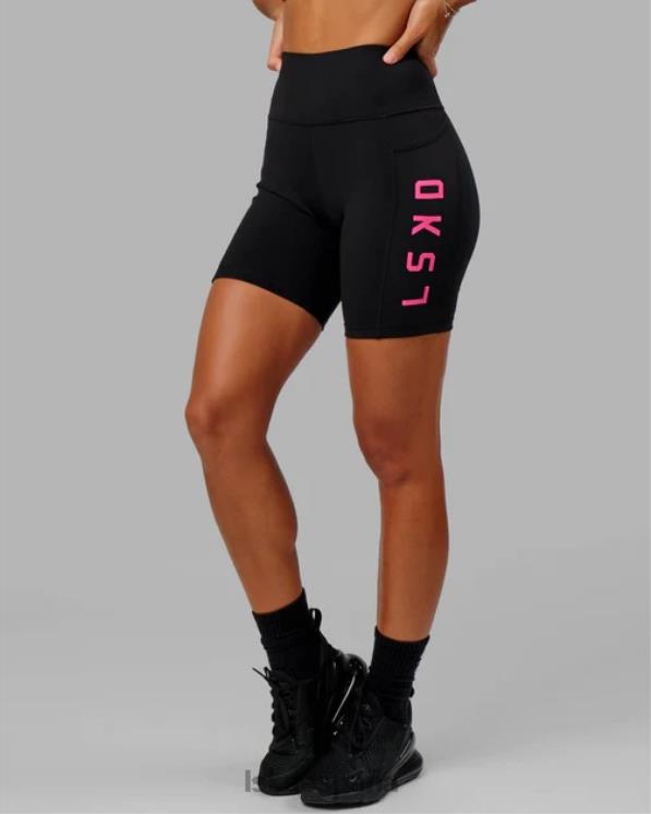 LSKD mujer pantalón corto medio rep - black-boysenberry 8T6NZ587 vestir