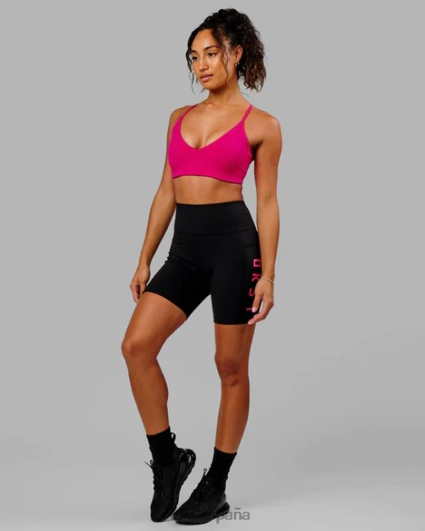 LSKD mujer pantalón corto medio rep - black-boysenberry 8T6NZ587 vestir