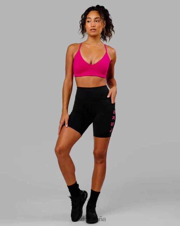 LSKD mujer pantalón corto medio rep - black-boysenberry 8T6NZ587 vestir