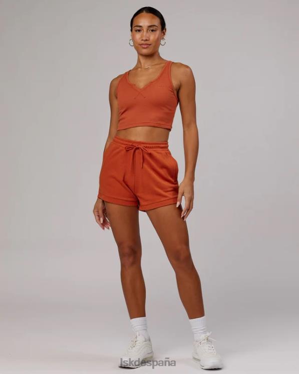 LSKD mujer pantalón corto off duty lounge - auburn 8T6NZ800 vestir