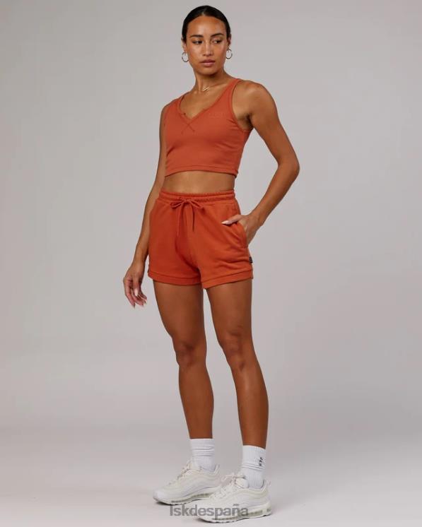 LSKD mujer pantalón corto off duty lounge - auburn 8T6NZ800 vestir