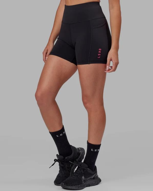 LSKD mujer pantalón corto rep x-length - negro-boysenberry 8T6NZ632 vestir
