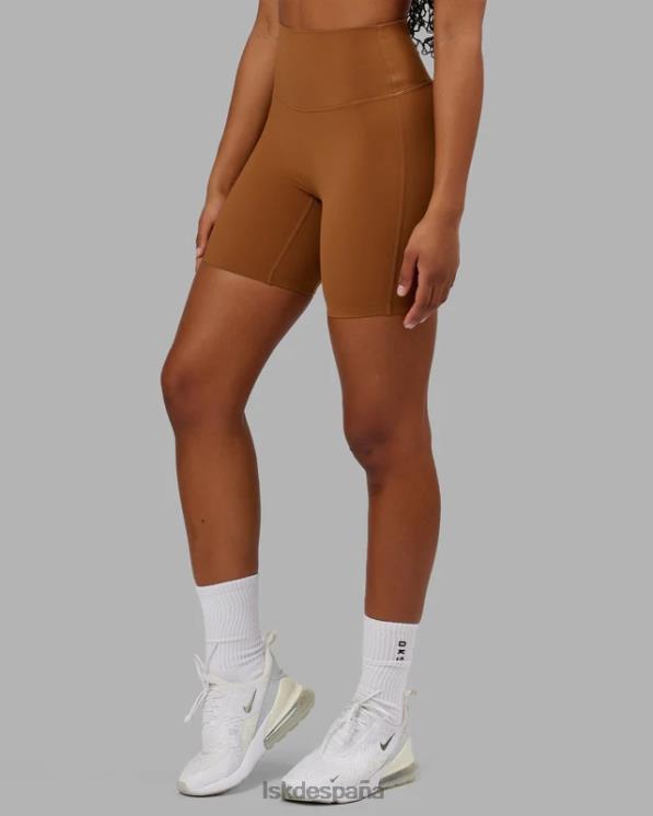 LSKD mujer short midi elixir - camel 8T6NZ695 vestir