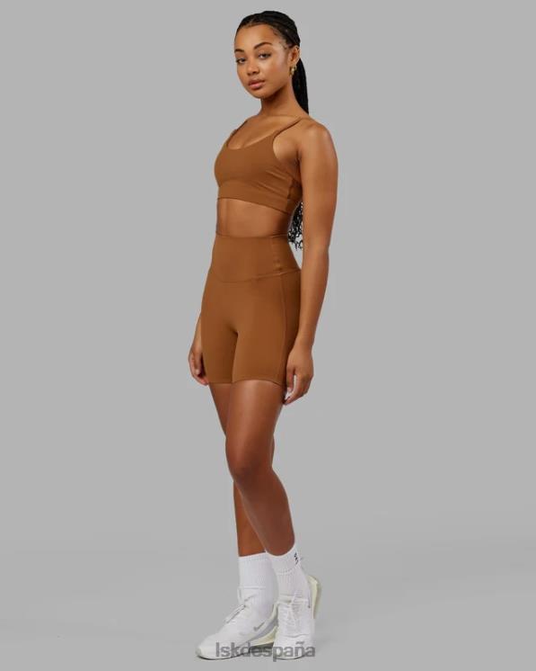 LSKD mujer short midi elixir - camel 8T6NZ695 vestir