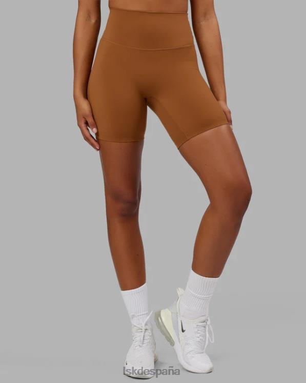 LSKD mujer short midi elixir - camel 8T6NZ695 vestir