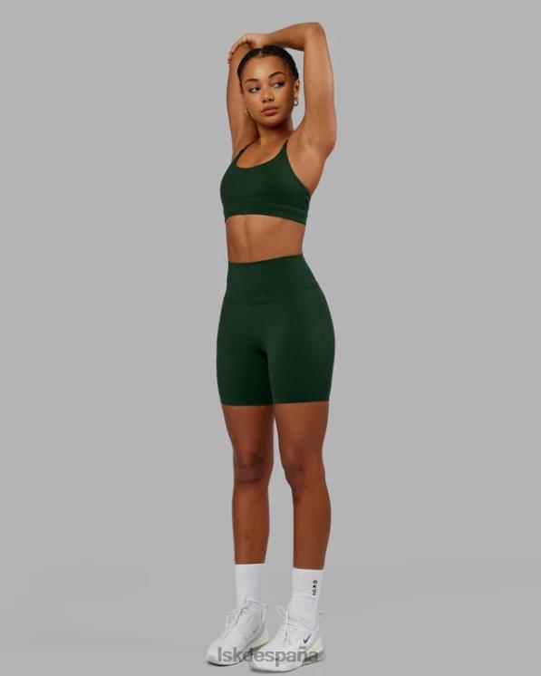 LSKD mujer short midi elixir - verde hiedra 8T6NZ663 vestir