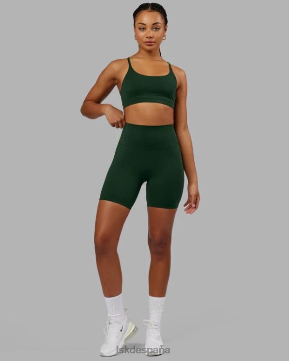 LSKD mujer short midi elixir - verde hiedra 8T6NZ663 vestir