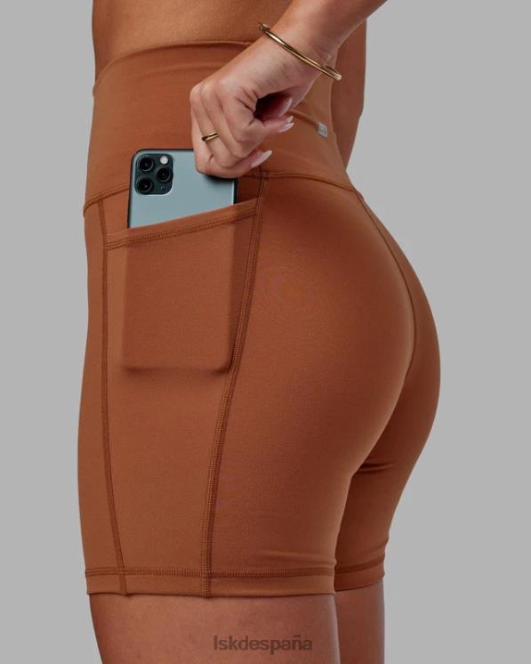 LSKD mujer short midi fusion - avellana 8T6NZ569 vestir