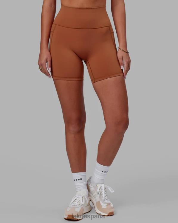 LSKD mujer short midi fusion - avellana 8T6NZ569 vestir