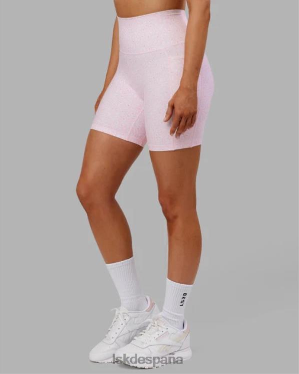 LSKD mujer short midi fusion - blush leopardo 8T6NZ697 vestir