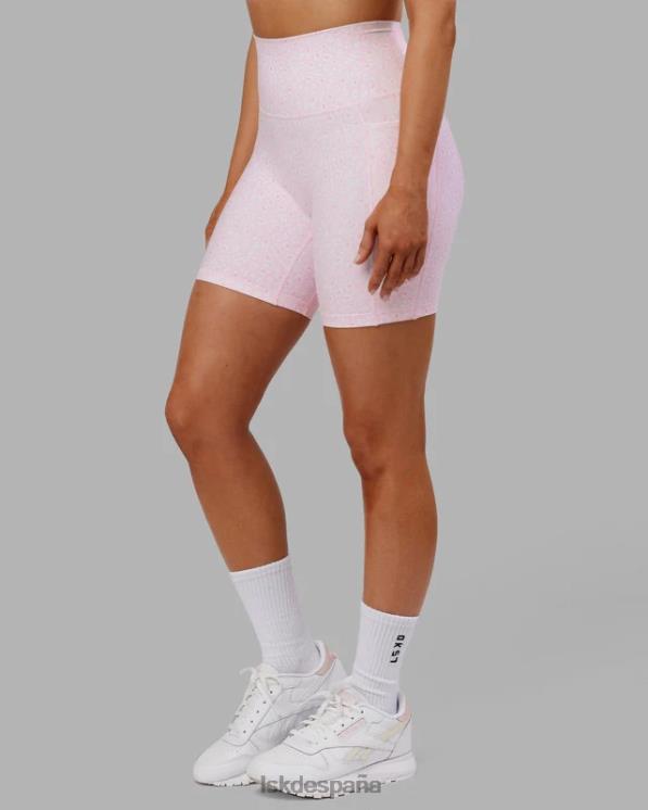 LSKD mujer short midi fusion - blush leopardo 8T6NZ697 vestir