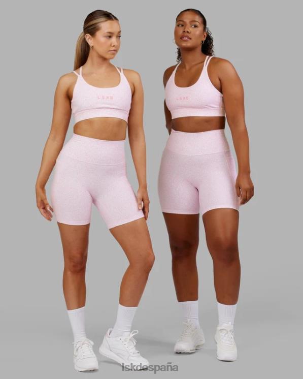 LSKD mujer short midi fusion - blush leopardo 8T6NZ697 vestir