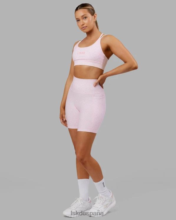 LSKD mujer short midi fusion - blush leopardo 8T6NZ697 vestir