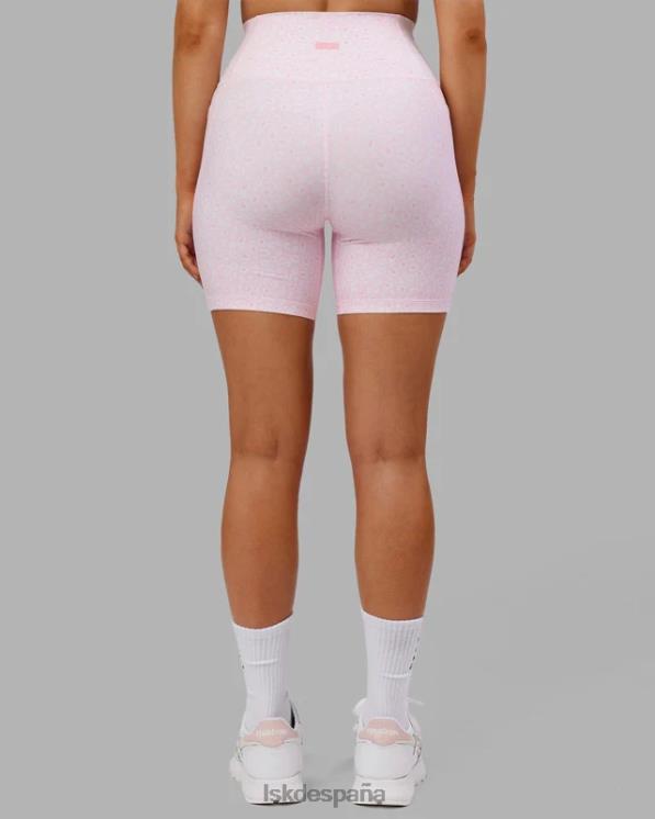 LSKD mujer short midi fusion - blush leopardo 8T6NZ697 vestir