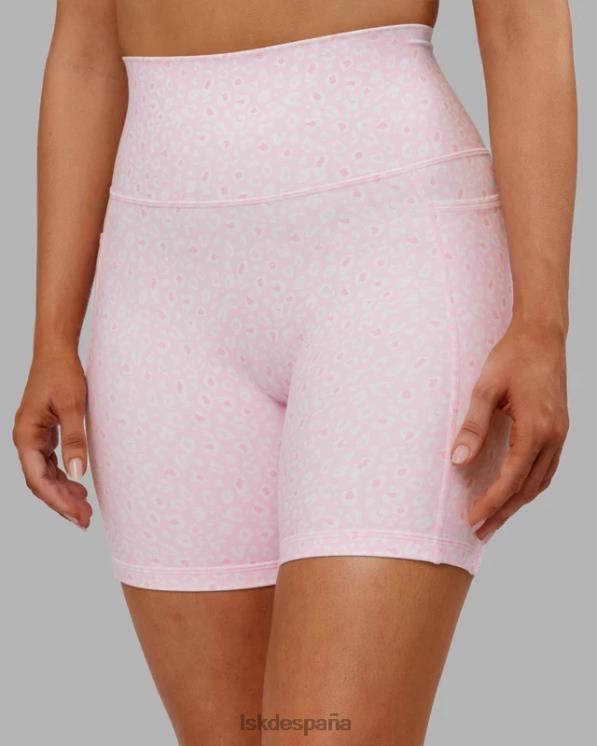LSKD mujer short midi fusion - blush leopardo 8T6NZ697 vestir