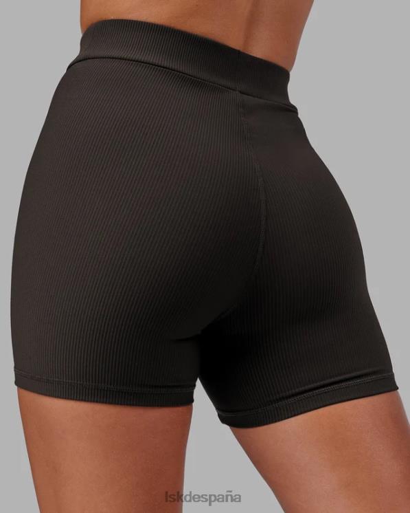 LSKD mujer vitalize canalé medio corto - nogal oscuro 8T6NZ523 vestir