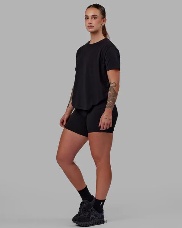 LSKD mujer Camiseta love the run flxcotton - negro-blanco 8T6NZ287 vestir