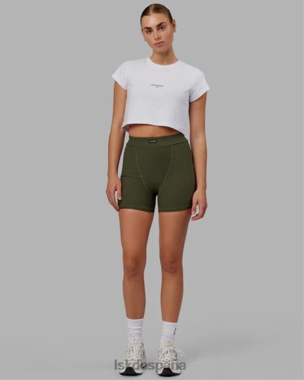 LSKD mujer Camiseta para bebé Front Runner - Blanco 8T6NZ221 vestir