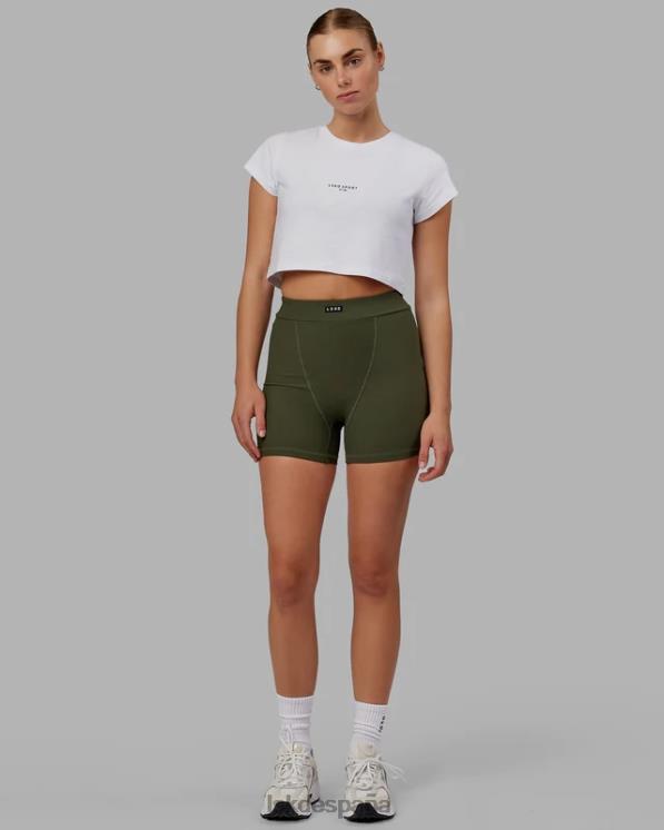 LSKD mujer Camiseta para bebé Front Runner - Blanco 8T6NZ221 vestir