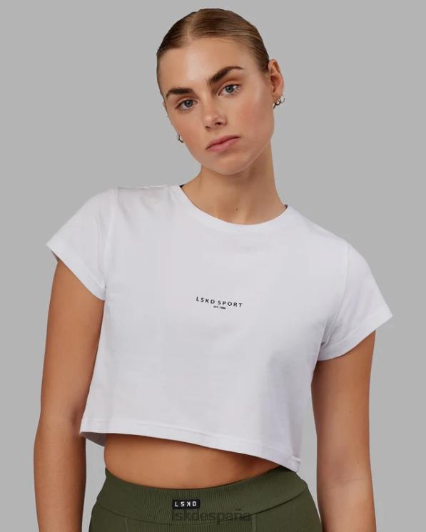 LSKD mujer Camiseta para bebé Front Runner - Blanco 8T6NZ221 vestir