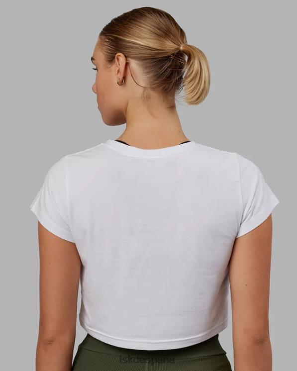 LSKD mujer Camiseta para bebé Front Runner - Blanco 8T6NZ221 vestir
