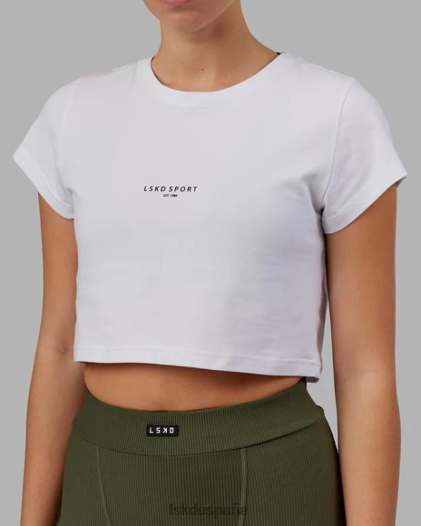 LSKD mujer Camiseta para bebé Front Runner - Blanco 8T6NZ221 vestir