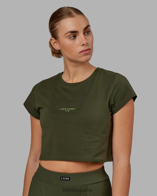 LSKD mujer Camiseta para bebé Front Runner - Noche del bosque 8T6NZ222 vestir