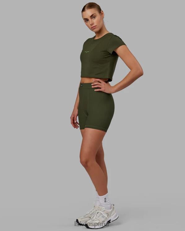 LSKD mujer Camiseta para bebé Front Runner - Noche del bosque 8T6NZ222 vestir