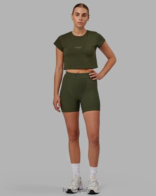 LSKD mujer Camiseta para bebé Front Runner - Noche del bosque 8T6NZ222 vestir