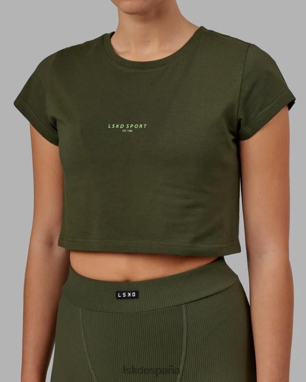 LSKD mujer Camiseta para bebé Front Runner - Noche del bosque 8T6NZ222 vestir