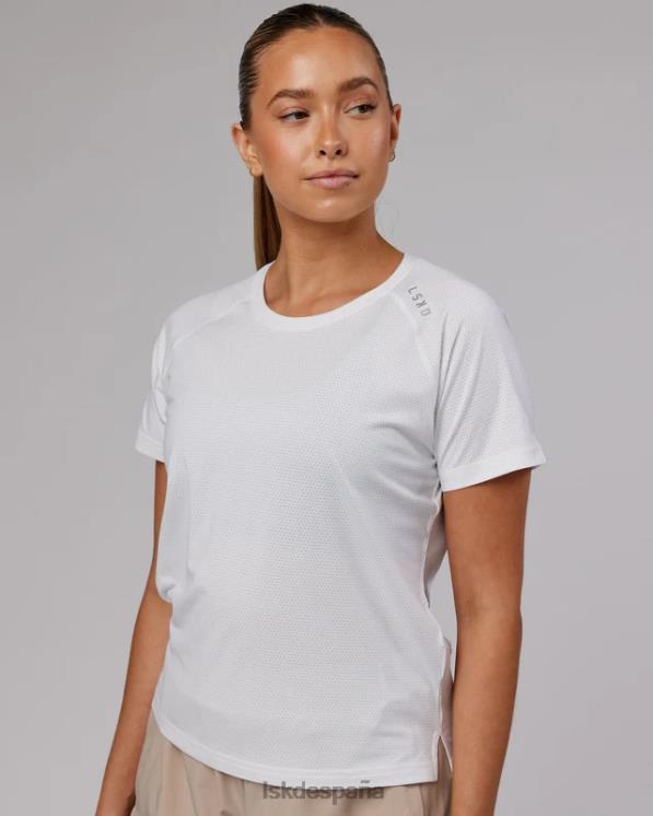 LSKD mujer Realizar camiseta vaporflx - marga blanca 8T6NZ237 vestir