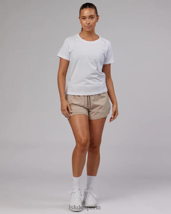 LSKD mujer Realizar camiseta vaporflx - marga blanca 8T6NZ237 vestir