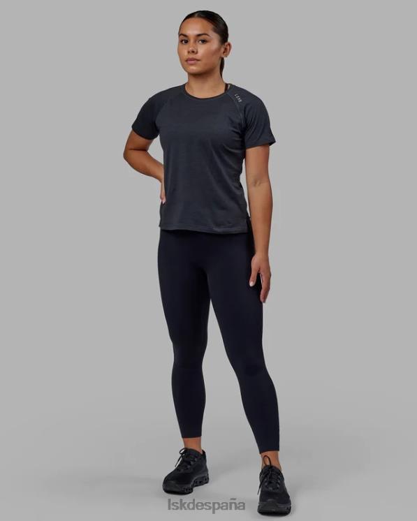 LSKD mujer Realizar camiseta vaporflx - marga negra 8T6NZ234 vestir