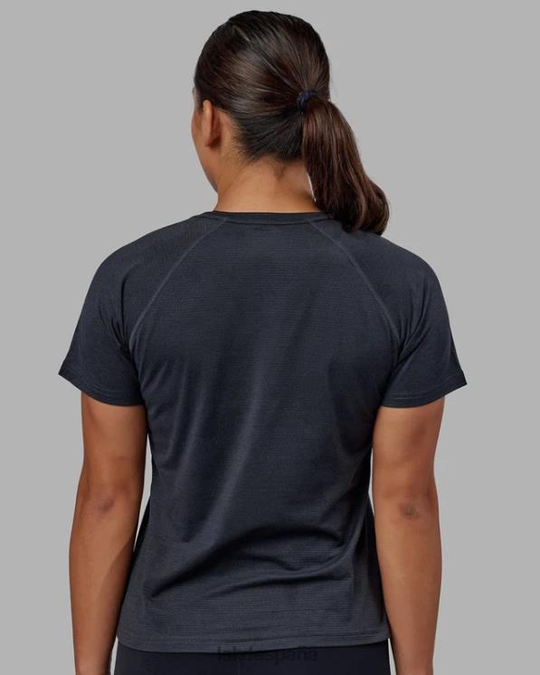 LSKD mujer Realizar camiseta vaporflx - marga negra 8T6NZ234 vestir