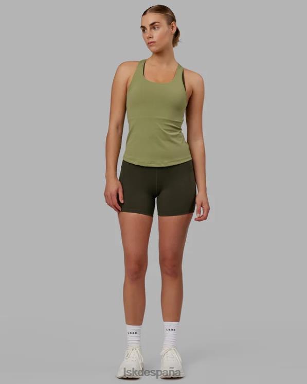 LSKD mujer Tanque activo Lift Performance - Moss Stone 8T6NZ116 vestir