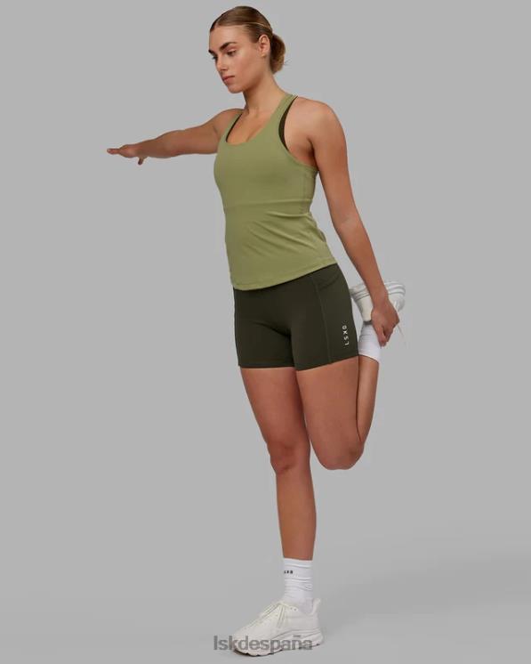 LSKD mujer Tanque activo Lift Performance - Moss Stone 8T6NZ116 vestir