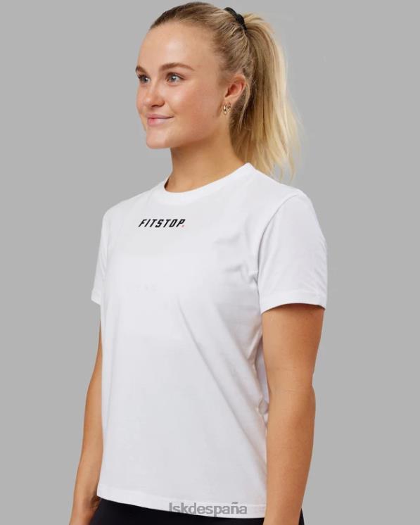 LSKD mujer camiseta fitstop fast - blanco 8T6NZ263 vestir
