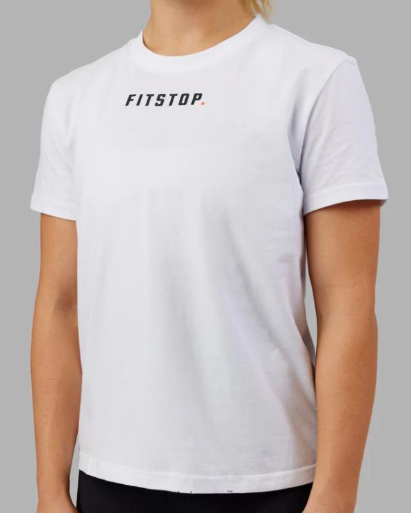 LSKD mujer camiseta fitstop fast - blanco 8T6NZ263 vestir