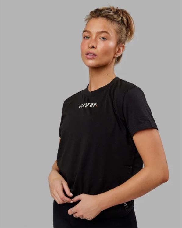 LSKD mujer camiseta fitstop fast - negro 8T6NZ273 vestir