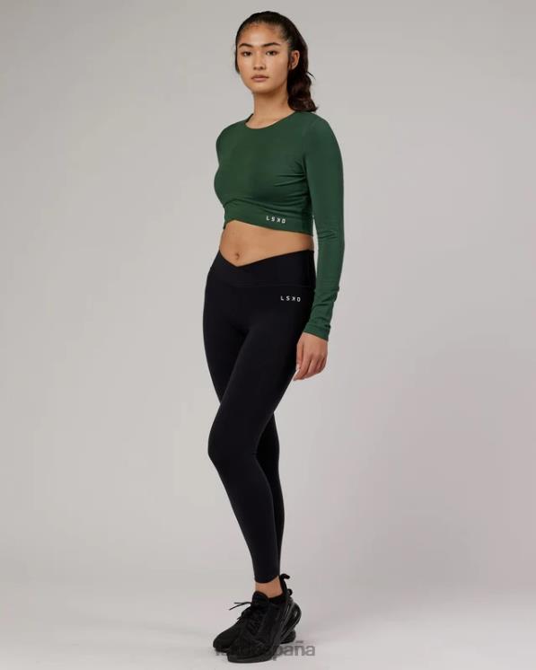 LSKD mujer camiseta ls envuelta - aguja de pino 8T6NZ333 vestir