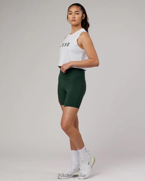 LSKD mujer camiseta sin mangas ágil flxcotton - white-pineneedle 8T6NZ180 vestir